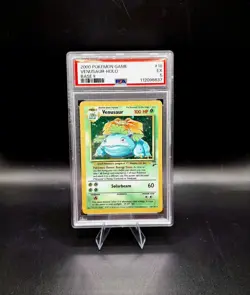 📈 PSA Graded 5 ✨ Holo Venusaur 2000 Base Set 2 18/130 English Pokemon TCG Card - Image 2
