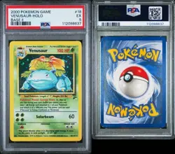 📈 PSA Graded 5 ✨ Holo Venusaur 2000 Base Set 2 18/130 English Pokemon TCG Card - Image 5