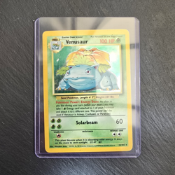 Wizards of the Coast Pokemon TCG Base Set Venusaur 15/102 Holo Rare 1999 - Image 2