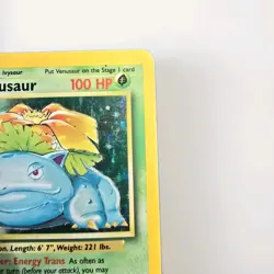 Wizards of the Coast Pokemon TCG Base Set Venusaur 15/102 Holo Rare 1999 - Image 3