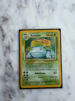 Pokemon TCG Venusaur Holo Card Base Set 15/102 - Image 1