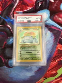 Pokemon TCG Venusaur Base Set 15/102 Holo Unlimited Holo Rare - Image 1