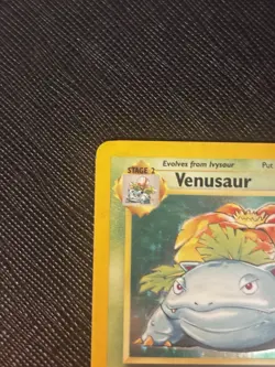 Pokemon TCG Original Base Set Venusaur 15/102 - Good condition - Image 4