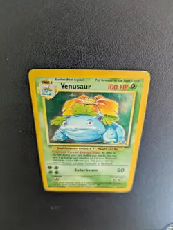Pokemon TCG Venusaur 15/102 Base Set Holo Rare Stage 2 100HP Eng 1999 - Image 5