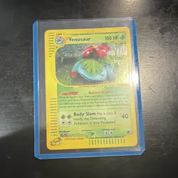 Pokemon TCG Venusaur Expedition Base Set 30/165 Regular Holo Rare - Image 1