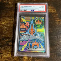 Pokemon 2025 Rotom ex 126/094 SIR Phantasmal Flames GEM MINT PSA 10 - Image 1