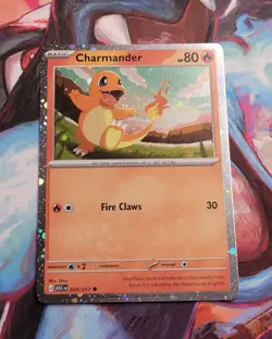 Charmander 020/217 NM Cosmos Holo Promo Ascended Heroes Pokemon Card - SWIRL - Image 1