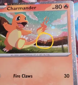 Charmander 020/217 NM Cosmos Holo Promo Ascended Heroes Pokemon Card - SWIRL - Image 2
