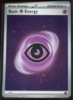 Pokemon TCG Psychic Energy Holo 3 Swirls 005 151 - English (NM) - Image 1