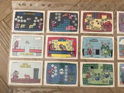 1989 Topps Nintendo Game Pack Scratch-Off Card Set Zelda Mario & More / 40 Cards - Image 2