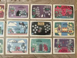 1989 Topps Nintendo Game Pack Scratch-Off Card Set Zelda Mario & More / 40 Cards - Image 3