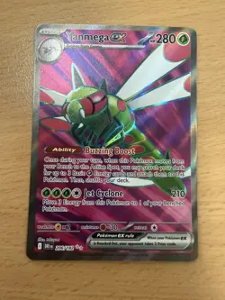 Yanmega ex 206/182 Ultra Rare Destined Rivals Pokemon Holo Near Mint - Image 1