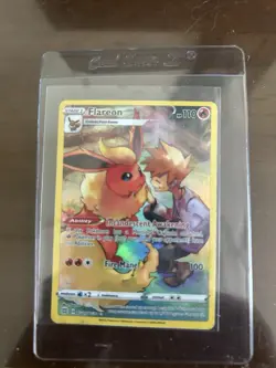 Pokemon TCG Flareon TG01/TG30 SWSH09 Brilliant Stars TG Ultra Rare Holo Eng - Image 2