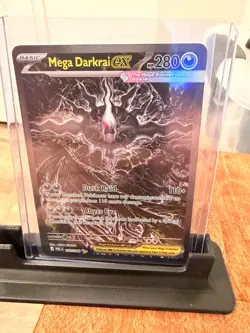 2026 Pokemon Pitch Black Mega Darkrai ex 116/084 Special Illustration Rare SIR - Image 1
