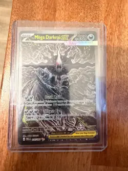2026 Pokemon Pitch Black Mega Darkrai ex 116/084 Special Illustration Rare SIR - Image 3