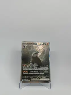 Pokemon TCG Excadrill Ex Secret Illustration Rare 168/086 Black Bolt NM - Image 1