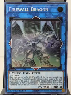Yu-Gi-Oh! Firewall Dragon (Alt Art) (GFTP-EN131) Ghost Rare - 1st Edition - Image 1