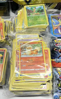17.1 Lbs. Lot of Assorted Pokemon Trading Cards - Image 4
