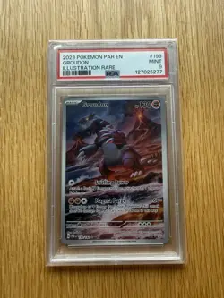 Groudon 199/182 PSA 9 Paradox Rift Pokemon Card - Image 1