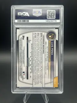 2025 Bowman Luis Pena Chrome Prospect Autograph PSA 10 #CPA-LP Brewers - Image 2