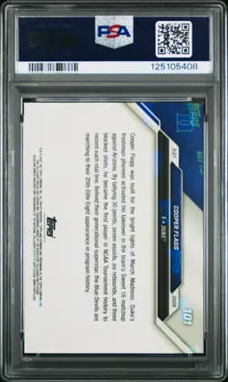 2024 BOWMAN U NOW #101 COOPER FLAGG PSA 10 - Image 2
