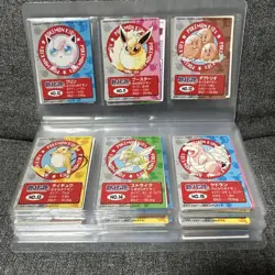 Pokemon kids mini card Bandai Complete Set of 151 Vintage Charizard 1998 - Image 4