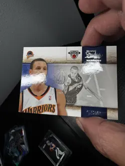 2009-10 Panini Studio - Rookie Stephen Curry #129 (RC) Warriors - Image 5