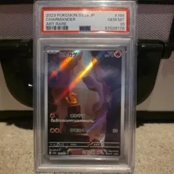 PSA 10 Charmander AR 168/165 sv2a Japanese Pokemon Card Pokemon Card 151 - Image 1