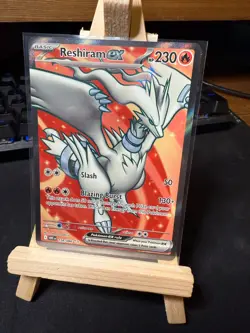 Pokemon TCG Reshiram ex 158/086 Full Art Ultra Rare – S&V White Flare – NM - Image 1