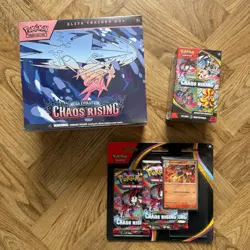 Pokemon Pokemon TCG Chaos Rising ETB, Booster Bundle + Blister Pack - Image 1