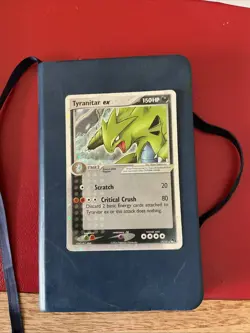 Pokemon TCG Tyranitar EX Holo Card 2004 Series 1, Card 17/17 - Image 1