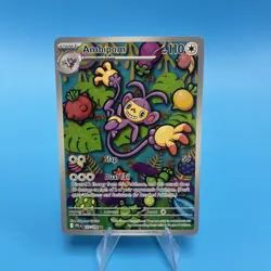 Ambipom 107/094 Illustration Rare Phantasmal Flames Pokemon Holo Near Mint - Image 1