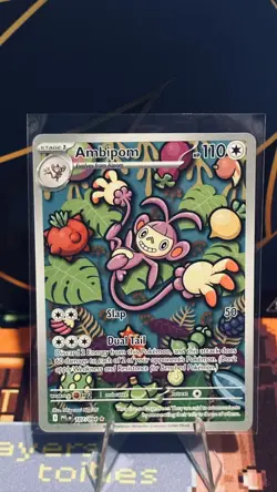 Ambipom 107/094 Illustration Rare Phantasmal Flames Pokemon Near Mint - Image 1