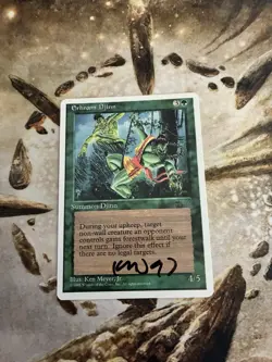 Magic The Gathering Erhnam Djinn Chronicles Artist Proof Signed and Numbered. NM - Image 1