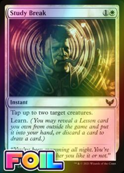 x1 Study Break STX MTG 34/275 FOIL COMMON M/NM 1x - Image 1