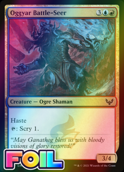 x1 Oggyar Battle-Seer STX MTG 209/275 FOIL COMMON M/NM 1x - Image 1