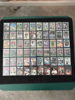 Lot Of 118 Jose Canseco Baseball Cards + Collector Pin & Card, Vintage Hat Pins - Image 1