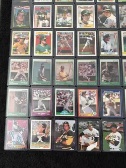 Lot Of 118 Jose Canseco Baseball Cards + Collector Pin & Card, Vintage Hat Pins - Image 4