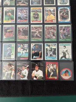 Lot Of 118 Jose Canseco Baseball Cards + Collector Pin & Card, Vintage Hat Pins - Image 5