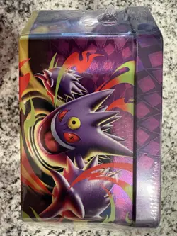 Pokemon TCG Mega Moonlit Tin Mega Gengar New Factory Sealed Collectors Promo Inc - Image 2