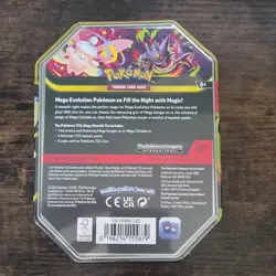 Pokemon TCG Mega Moonlit Tin Mega Gengar ex Factory Sealed Brand New - Image 3