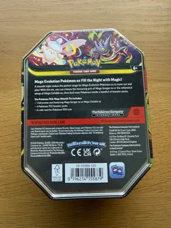 Pokemon TCG Gengar Ex Mega Moonlit Tin Factory Sealed Brand New - Image 2