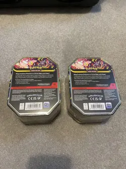Pokemon TCG Mega Moonlit Tin Mega Gengar x1 & Mega Clefable x1 Factory Sealed - Image 2