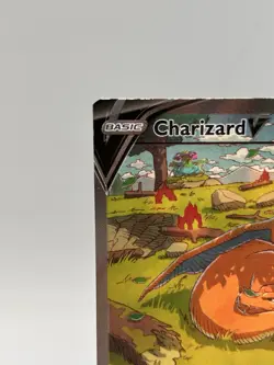 Charizard V SWSH260 Sword & Shield Full Art Black Star Promo Pokemon Card NM - Image 2