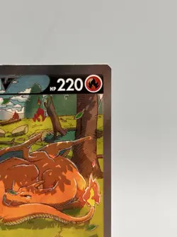 Charizard V SWSH260 Sword & Shield Full Art Black Star Promo Pokemon Card NM - Image 3