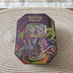 Pokemon TCG Mega Gengar Moonlit Tin - Factory Sealed - Image 1