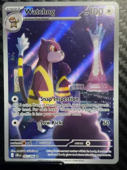 Watchog Holo Illustration Rare ME04: Chaos Rising 097/086 NM - Image 1