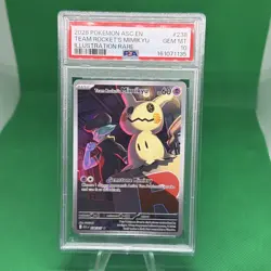 Pokemon Team Rocket's Mimikyu 238/217 Me: Ascended Heroes Holo IR PSA 10 - Image 1