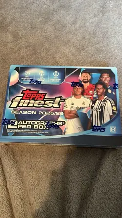 Brand New Sealed Topps Finest 25/26 Hobby Box - Image 1