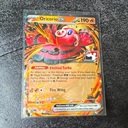 Oricorio EX 018/094 Phantasmal Flames Prize pack Play stamped - Image 1